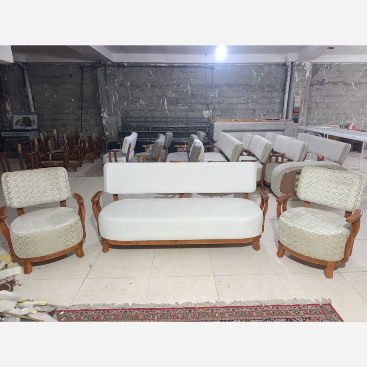 مبل لهستانی ست 7 نفره و 8 نفره با سبک کلاسیک / استیل (الهام از نئوکلاسیک اروپایی)