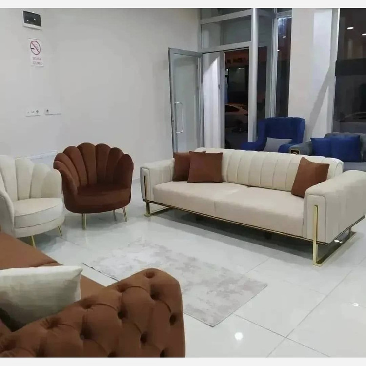 مبل راحتی صدفی اسپرت تندیس ست 8 نفره