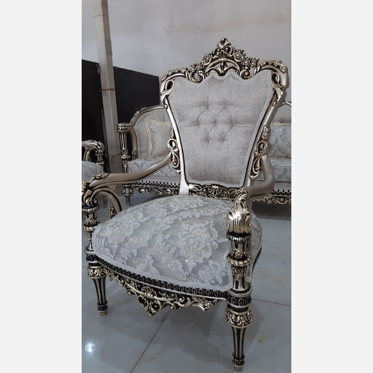 مبل و مبلمان کلاسیک چوب راش کار پرطرفدار خاطره ست 7 نفره ترکیب 1+1+1+1+3