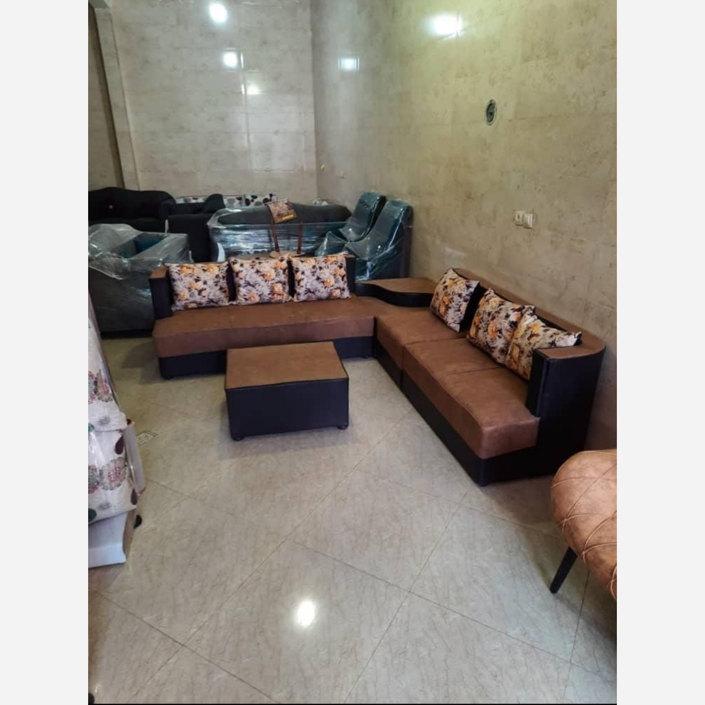 مبل ال کنج ساده اقتصادی باکیفیت و پرطرفدار